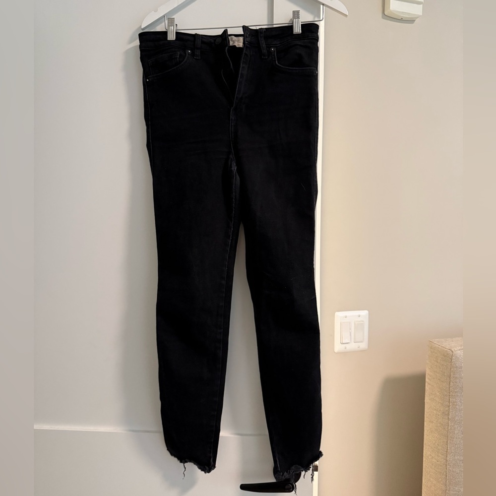 Black stretchy free people jeans
